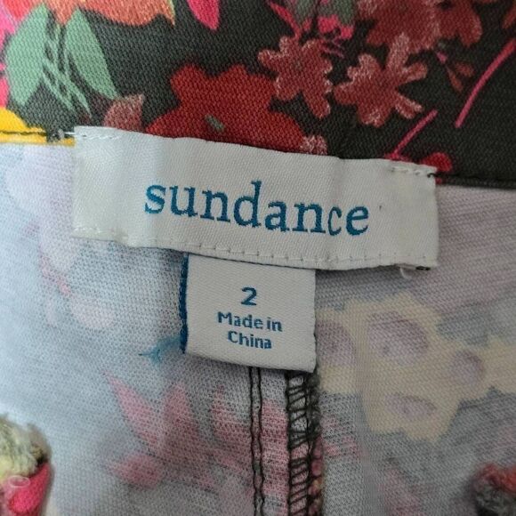 Sundance Green Floral Cargo Shorts - Picture 4 of 5